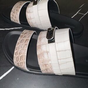 Hermes 2025 Jackson’s in Himalaya on Ruthenium Hardware (Size 46)